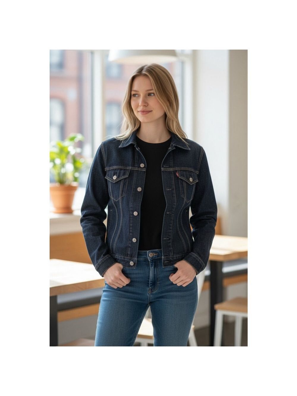 Levi's Blue Jean Jacket Size S